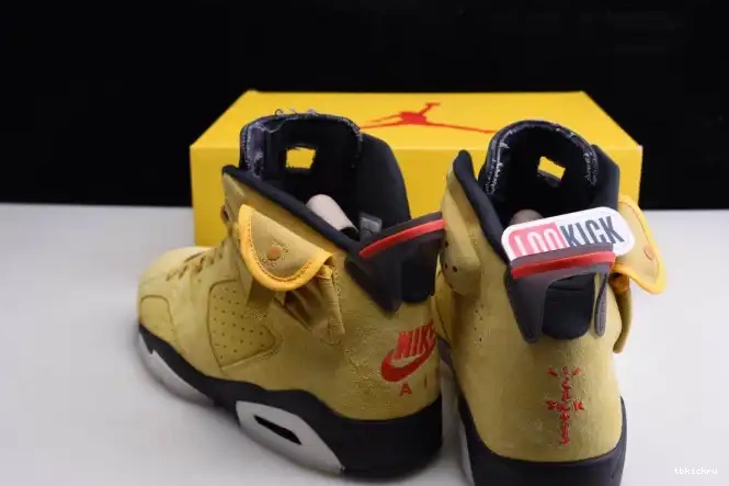 Reps TBkick JORDAN X SCOTT YELLOW CN1084-300 6 AIR TRAVIS 0323